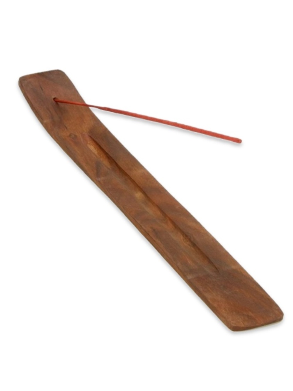 Birkan Wood Incense Stick Holder Natural Long Ash Catcher Adjustable